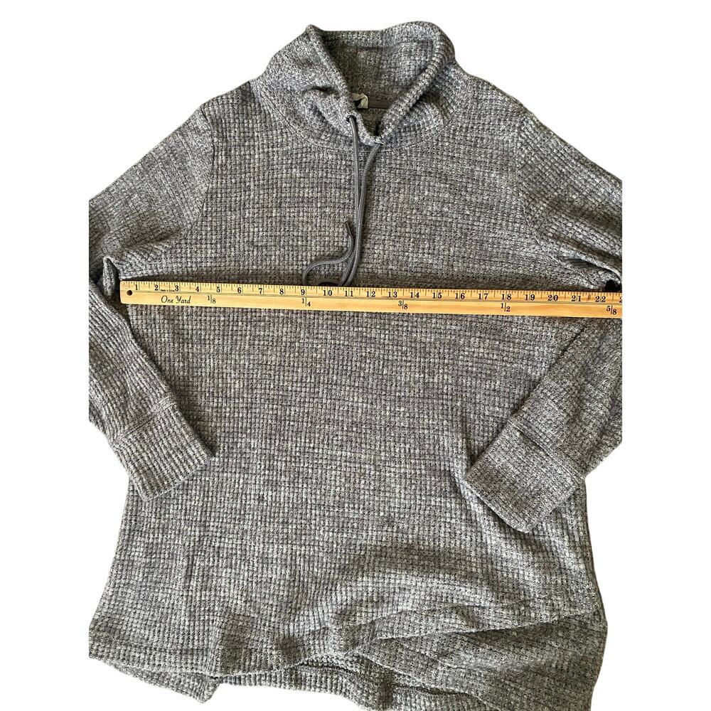 Ideology Cowl-Neck Tulip-Hem Top Deep Charcoal Athleisure Casual Women 2X - Picture 6 of 9